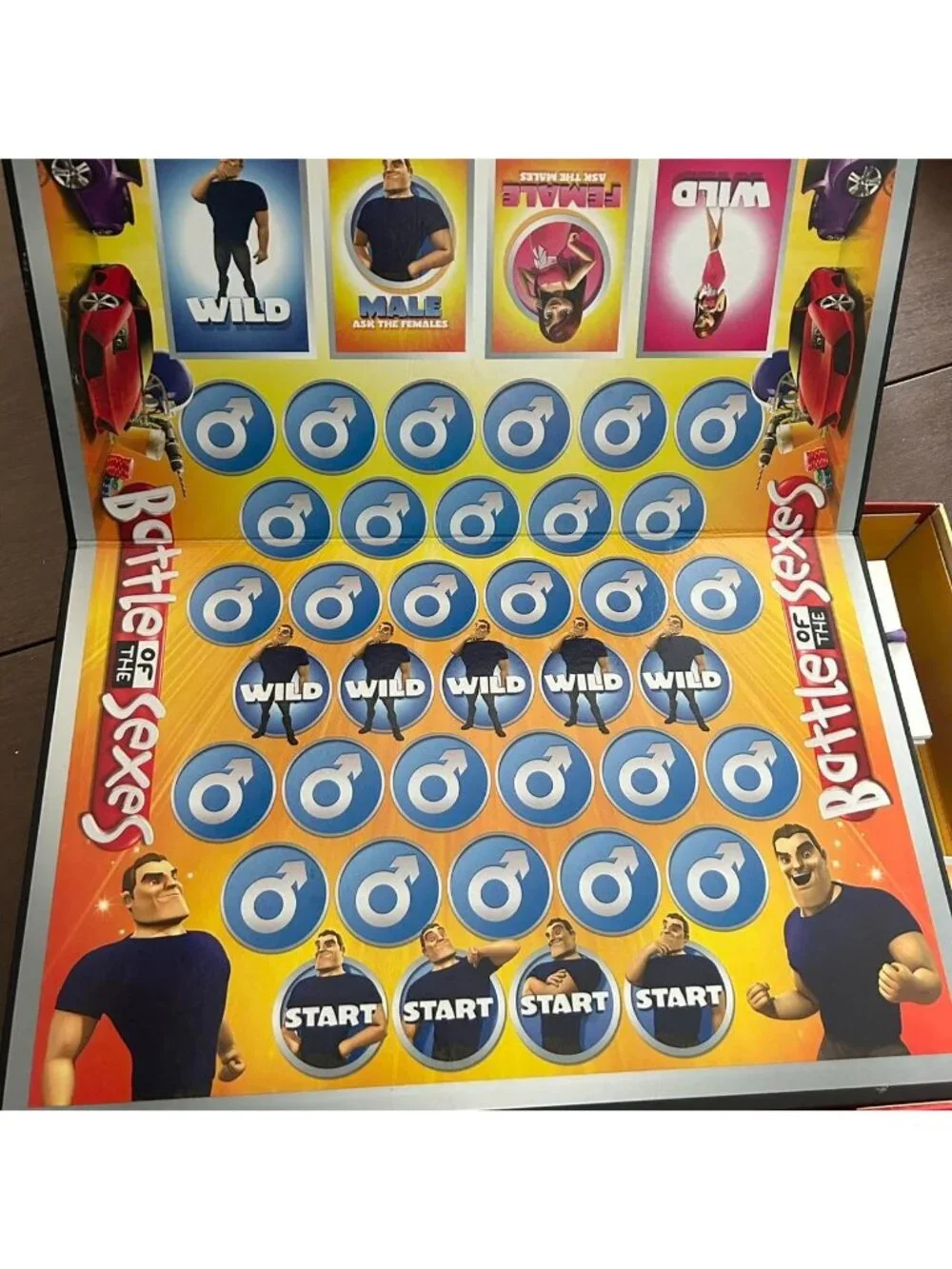 Battle of the Sexes The Battle Continues board game